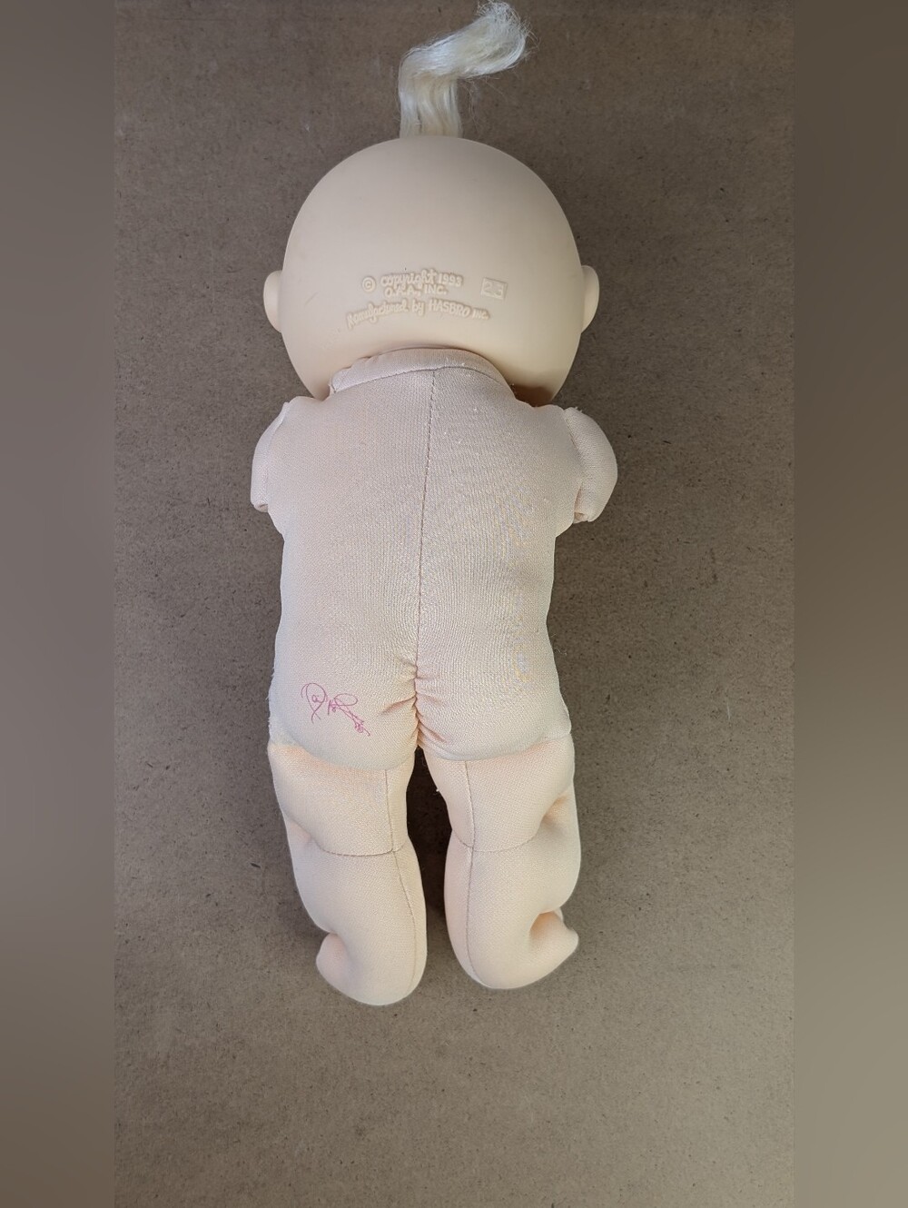 Vintage 1993 Cabbage Patch Naptime Baby Doll Swaddle Baby Blanket, Cup, Pacifier - Picture 5 of 13